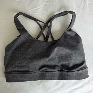 Women's Lululemon Gray Sports Bra
